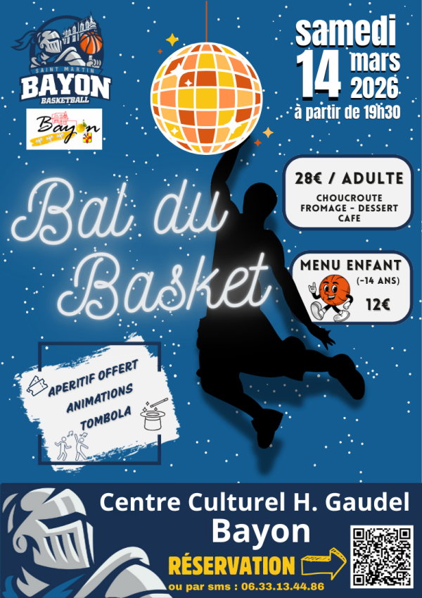 Bal du Basket 2026 - Réservations