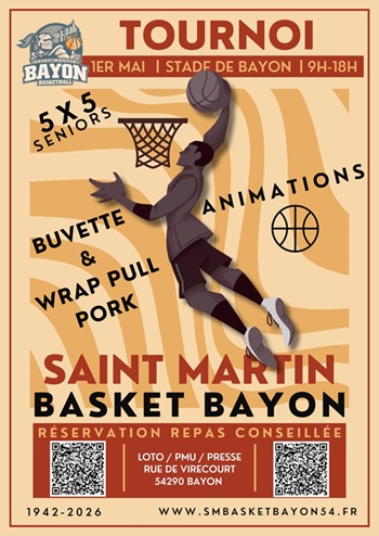 Tournoi Loisir 1er Mai - Fête du Basket 2026